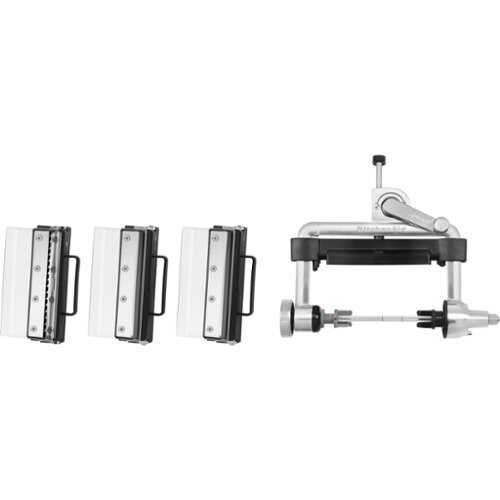 Rent to own KitchenAid - Vegetable Sheet Cutter Attachment with Noodle Blade - Stainless Steel