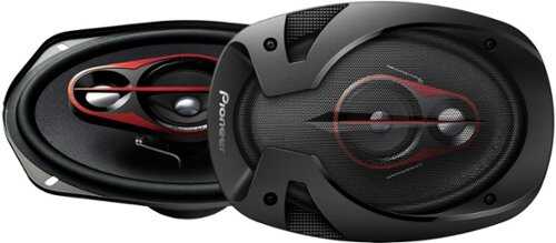 Rent to own Pioneer - 6" x 9" - 3-way, 400 W Max Power, Coaxial Speakers (pair) - Black