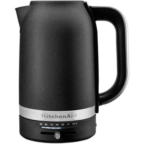 Rent to own KitchenAid - 1.7 Liter Electric Kettle, Cast Iron Black