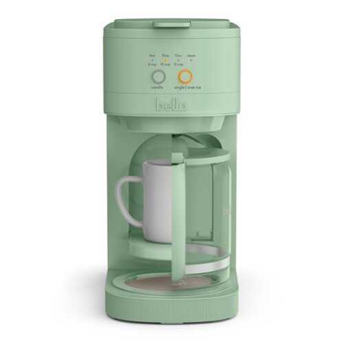 Rent to own Bella - Fits-anywhere Kitchenware: VersaBrew 2-in-1 Coffee System - Seaglass