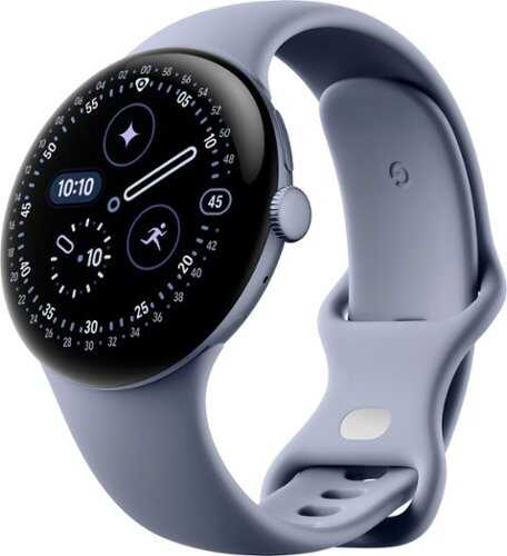 Rent to own Google - Pixel Watch 4 (45mm) - Wi-Fi - Satin Moonstone Case - Moonstone Band - (2025)