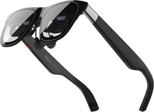 Rent to own XREAL - ONE PRO AR Glasses w/X1 Chip, 171" FHD 120Hz Display w/Sound by Bose for iPhone16/15, Steam/ROG, Mac/PC/Android/iOS - ONE PRO Glasses 58-63mm IPD