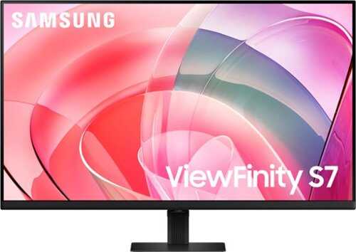 Rent to own Samsung - 32" ViewFinity S7 4K UHD High Resolution Monitor with HDR10 - Black