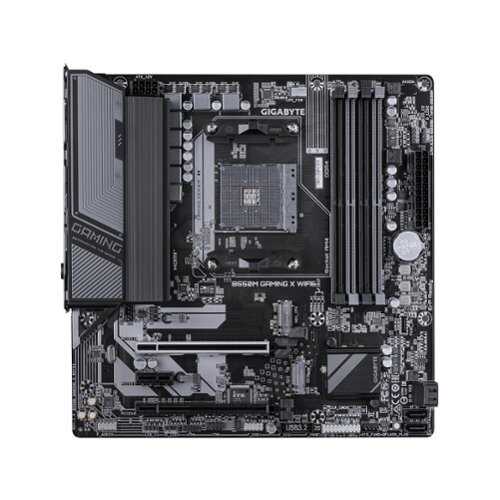 Rent to own GIGABYTE - B550M GAMING X WIFI6E (Socket AM4) AMD B550 Micro-ATX DDR4 Wi-Fi 6 Motherboard - Black