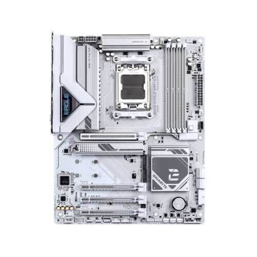 Rent to own GIGABYTE - B850 EAGLE WIFI7 ICE (Socket AM5) AMD B850 ATX DDR5 Wi-Fi 7 Motherboard - White