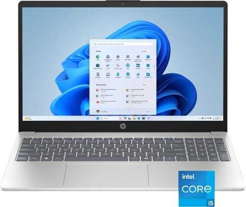 Rent to own HP - 15.6" Touch-Screen Laptop - Intel Core i5 - 16GB Memory - 512GB SSD - Natural Silver