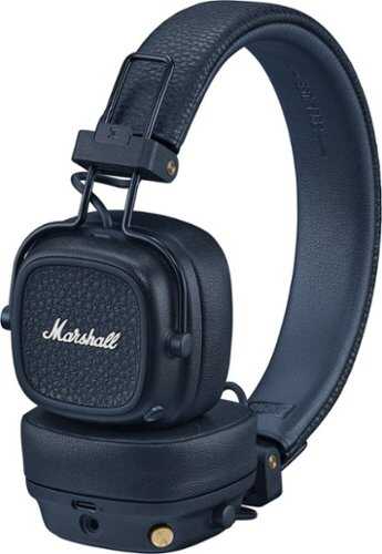 Rent to own Marshall - Major V Wireless On-Ear Headphones - Midnight Blue