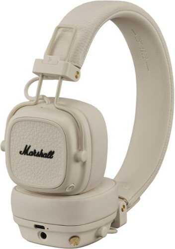 Rent to own Marshall - Major V Wireless On-Ear Headphones - Cream