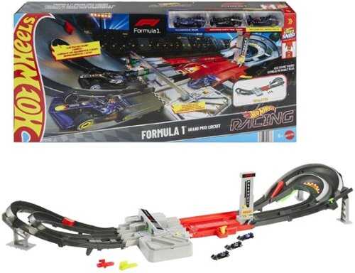 Rent to own Mattel - Hot Wheels Racing Formula 1 Grand Prix Circuit - Collectibles - Multicolor