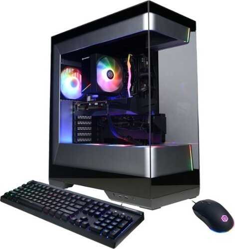 Rent to own CyberPowerPC - Gamer Master Gaming Desktop - AMD Ryzen 7 8700F - 16GB Memory - AMD Radeon RX 7700 XT 16GB - 1TB PCIe 4.0 SSD - Black