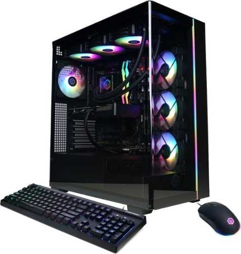 Rent to own CyberPowerPC - Gamer Supreme Gaming Desktop - AMD Ryzen 7 9800X3D - 32GB Memory - NVIDIA GeForce RTX 5070 12GB - 2TB PCIe 4.0 SSD - Black
