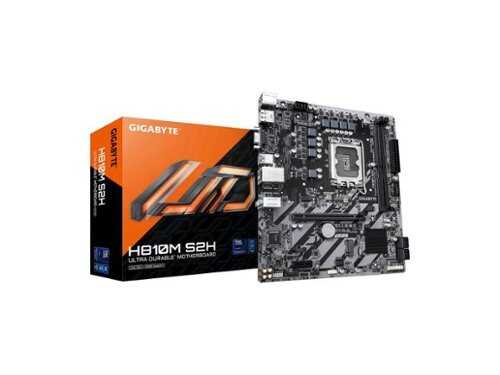 Rent to own GIGABYTE - H810M S2H Intel Core Ultra 200S LGA 1851 mATX DDR5 PCIe 4.0 USB 3.2 1GbE LAN