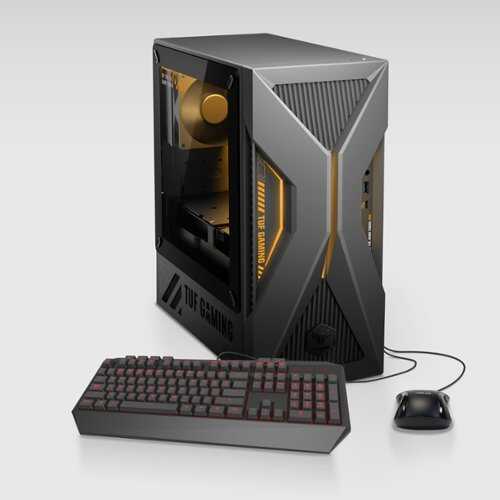 Rent to own ASUS - TUF T500 Gaming Desktop - Intel Core i7 13620H - 16GB Memory - NVIDIA GeForce RTX 5060Ti - 1TB SSD - Eclipse Gray