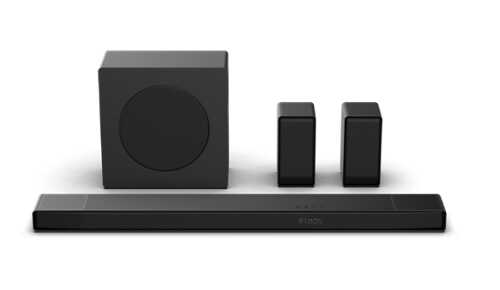 Rent to own Hisense - AX5140Q 5.1.4 Channel Soundbar with Wireless Subwoofer and Rear Speakers, Hi-Concerto, Dolby Atmos, and DTS: X - Black