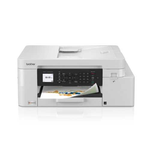 Rent to own Brother - INKvestment 4355 Wireless All-in-One Color Inkjet Printer with 1.8” Color Display (MFC-J4355DW) - White