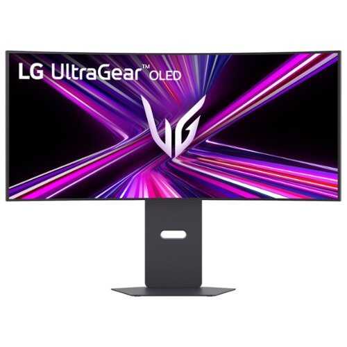 Rent to own LG - UltraGear 34" OLED Curved WQHD 240Hz 0.03ms AMD FreeSync Premium Pro Gaming Monitor with HDR (DisplayPort, HDMI, USB-C) - Black