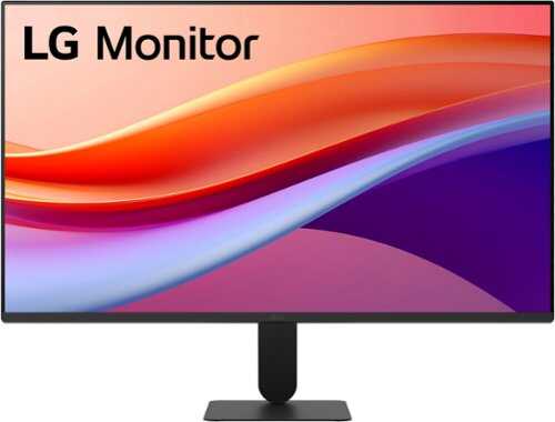 Rent to own LG - 27" IPS FHD 120Hz Monitor with HDR10 (HDMI) - Black