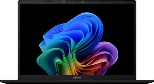 Rent to own ASUS - Vivobook 14 14" FHD+ Laptop - Copilot+ PC - Qualcomm Snapdragon X with 16GB Memory - 512GB SSD - Quiet Blue