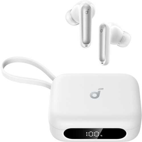 Rent to own Soundcore - by Anker P41i Wireless Earbuds with Portable Phone Charger (With Lightning Adapter) - White