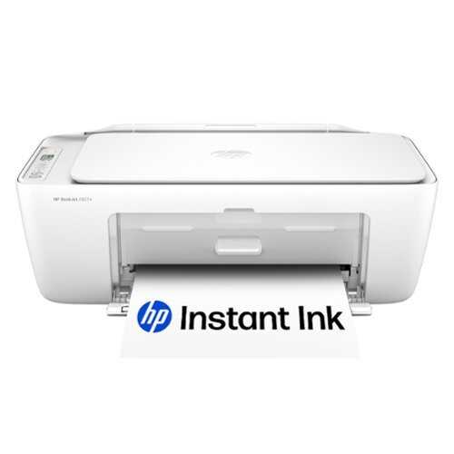 Rent to own HP - DeskJet 2827e Wireless AI-Enabled All-in-One Inkjet Printer with 3 Months of Instant Ink - White