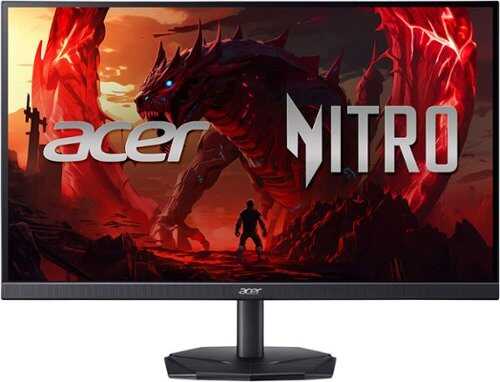 Rent to own Acer - Nitro KGB271U 27" WQHD IPS Up to 200Hz 0.5ms FreeSync Premium Gaming Monitor with HDR10 (DisplayPort, HDMI) - Black
