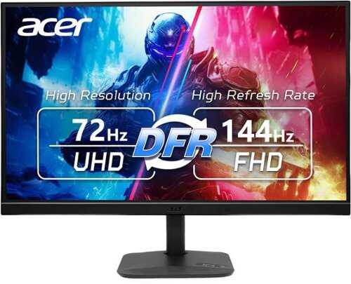 Rent to own Acer - KA272K 27" 4K FHD 3840 x 2160 IPS , 144Hz, 0.5ms AMD FreeSync Gaming Monitor with HDR10 (DisplayPort, HDMI) - Black