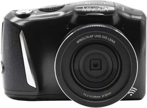 Rent to own Minolta - MND55 4K Video 64.0 Megapixel Digital Camera with WiFi - Black