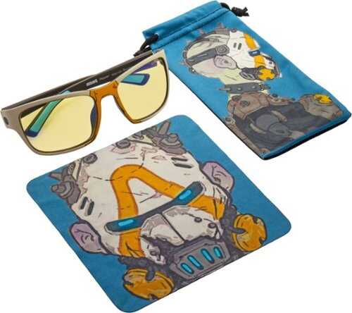 Rent to own GUNNAR - Borderlands Ripper Computer Glasses with Blue Light Reduction, Amber Lenses - Bandit Smoke