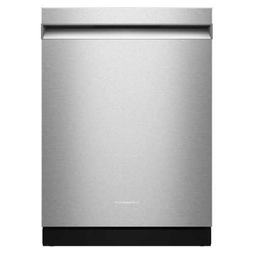 Rent to own KitchenAid - 24" Top Control Built-In Dishwasher with Third Rack and ProDry System - PrintShield Stainless