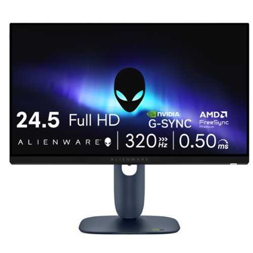 Rent to own Alienware - AW2525HM 25" LCD FHD 320Hz 0.5-ms FreeSync and G-SYNC Gaming Monitor (HDMI, DisplayPort) - Black