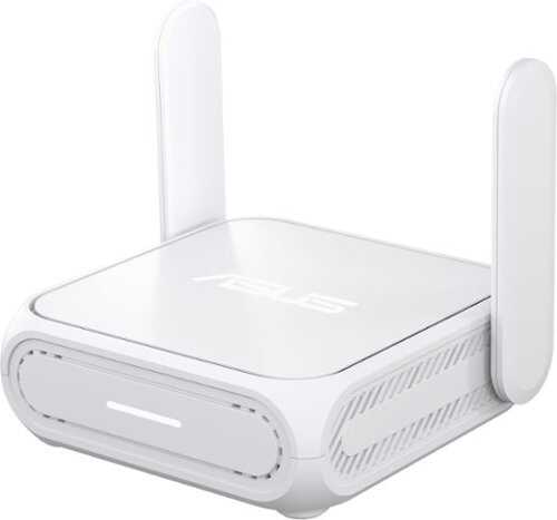 Rent to own ASUS - RT-BE58 Go BE3600 Dual-Band Wi-Fi 7 Travel Router - White