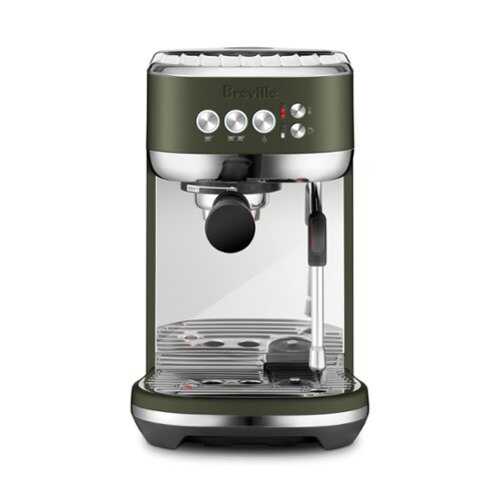Rent to own Breville - the Bambino Plus Espresso Machine with 15 bars of pressure and Milk Frother - Olive Tapenade