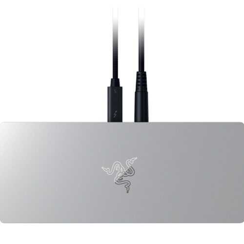 Rent to own Razer - Thunderbolt 5 Certified Dock with 10 Ports - Mercury