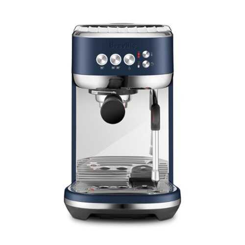 Rent to own Breville - the Bambino Plus Espresso Machine with 15 bars of pressure and Milk Frother - Damson Blue
