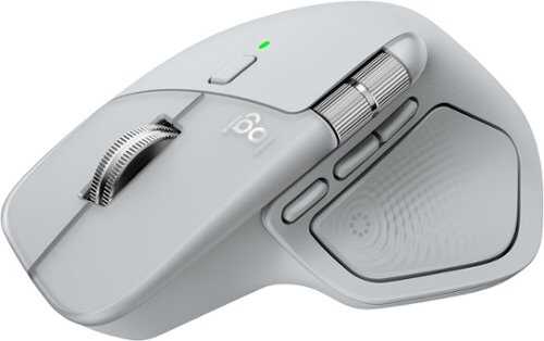 Rent to own Logitech - MX Master 4 - Pale Grey - Wireless - Pale Gray