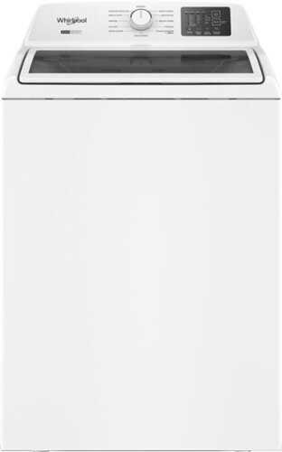 Rent to own Whirlpool - 4.3 Cu. Ft. Top Load Washer with 2-in-1 Removable Agitator and Soft Close Glass Lid - White