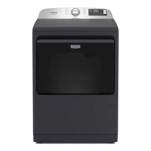 Rent to own Maytag - 7.4 Cu Ft. Smart Gas Dryer with Pet Pro Option - Midnight Steel
