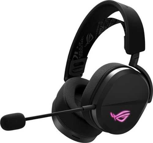 Rent to own ASUS - ROG Pelta Wireless Gaming Headset for PC/Mac, PS5, PS4 and Switch - Black