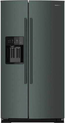 Rent to own KitchenAid - 20.8 Cu. Ft. Side-by-Side Refrigerator with Exterior Ice and Water Dispenser - Juniper
