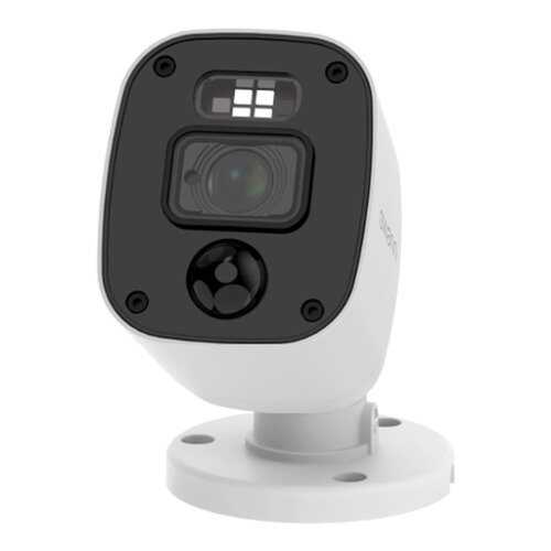 Rent to own Swann - Add-On Bullet Security Camera for DVR, 4K UHD Video, Flashing and Spotlight, Outdoor Night Vision, Motion Detect - White