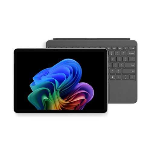 Rent to own Microsoft - Surface Pro - Copilot+ PC - 12” - Snapdragon X Plus 8 Core - 16GB RAM - 256GB UFS - Device + Keyboard Bundle - Platinum