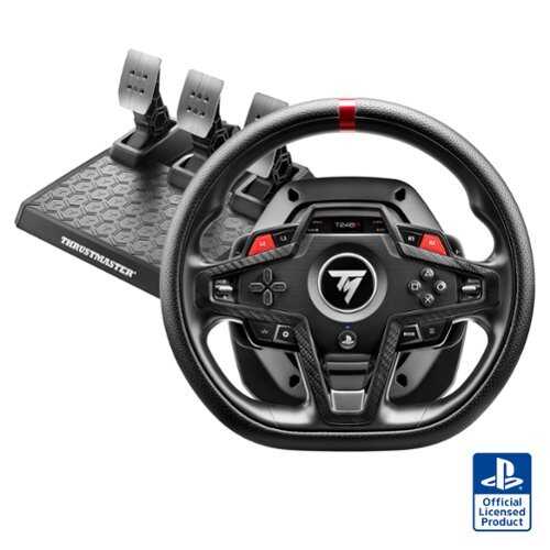 Rent to own Thrustmaster - T248R Racing Wheel and Magnetic Pedals for PS4, PS5 and PC - Black