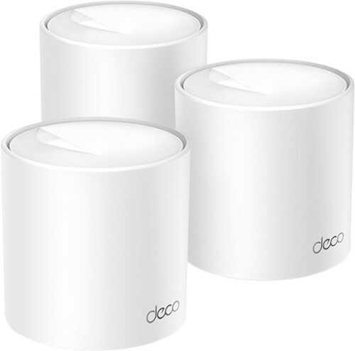 Rent to own TP-Link - Deco X10 AX1500 Dual-Band Whole Home Mesh Wi-Fi 6 System, Supports up to 120 Connected Devices (3-Pack) - White