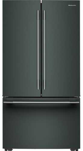 Rent to own KitchenAid - 24 Cu. Ft. French Door Counter-Depth Refrigerator with Interior Dispense - Juniper