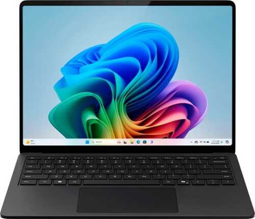 Rent to own Microsoft - Surface Laptop - 13.8" 2K Touchscreen - Snapdragon X Plus 2024 - 32GB Memory - 1TB Storage (7th Ed) - Copilot+ PC - Black