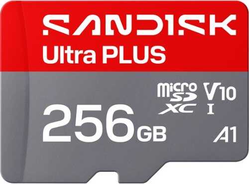 Rent to own 256GB SanDisk Ultra PLUS microSD UHS-I Card