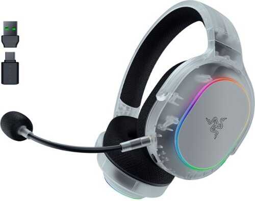 Rent to own Razer - Barracuda X Chroma Wireless Over-the-Ear Gaming Headset for PC, Mac, Playstation, Nintendo Switch, Steam Deck, Mobile - Phantom White
