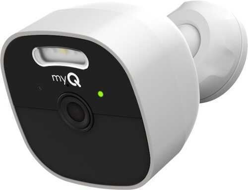 Rent to own Chamberlain - myQ Outdoor Battery Security Camera - White