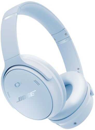 Rent to own Bose - QuietComfort Wireless Noise Cancelling Over-the-Ear Bluetooth Headphones - Ice Blue
