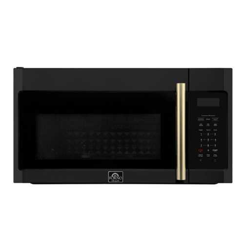 Rent to own Forno Appliances - Fornace 1.5 Cu. Ft. Convection Over-the-Range Microwave - Black